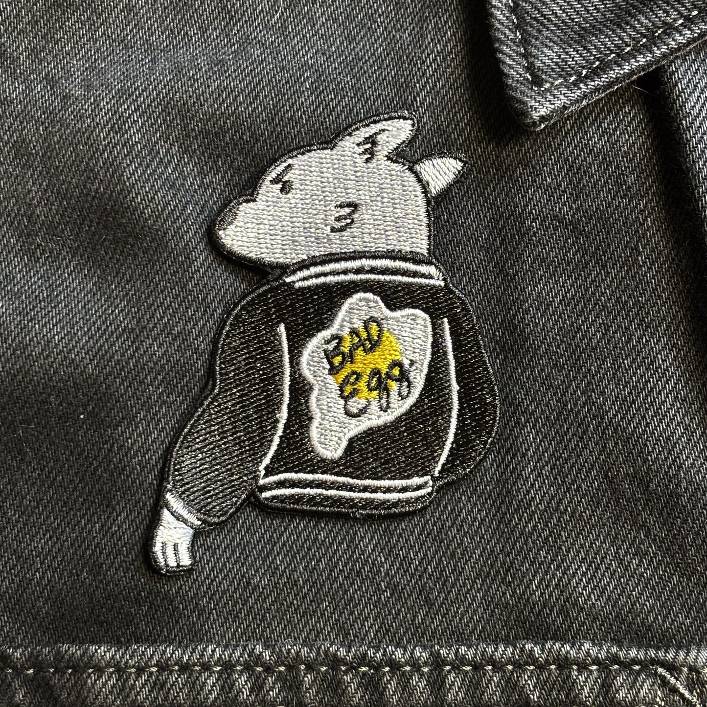 Bad Egg iron on patch