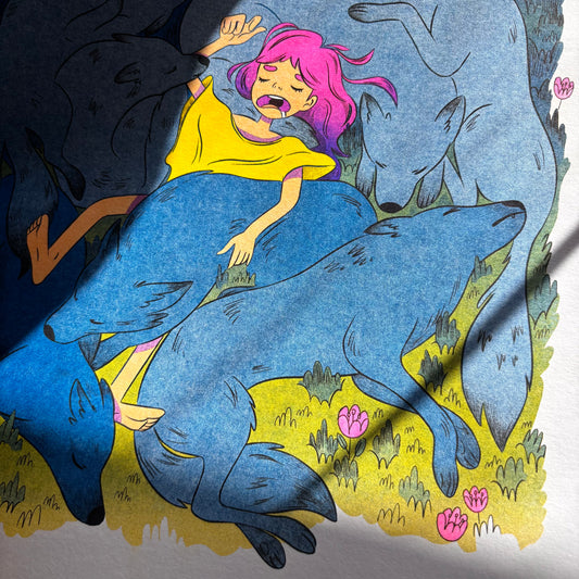 Nap Club (riso print)