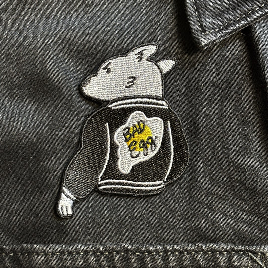 Bad Egg iron on patch