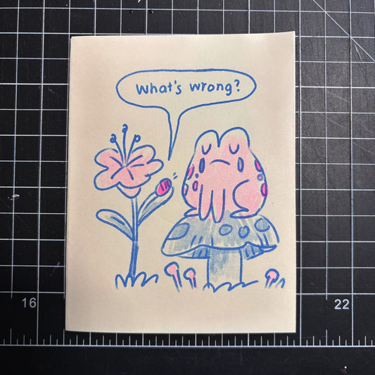 What's Wrong? (riso zine)
