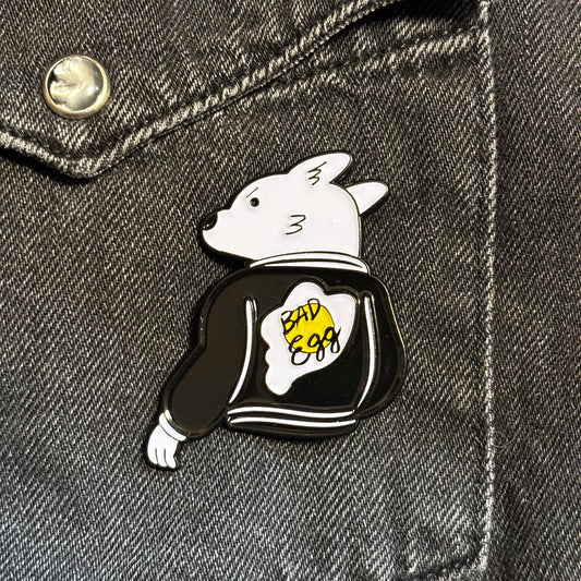 Bad Egg pin
