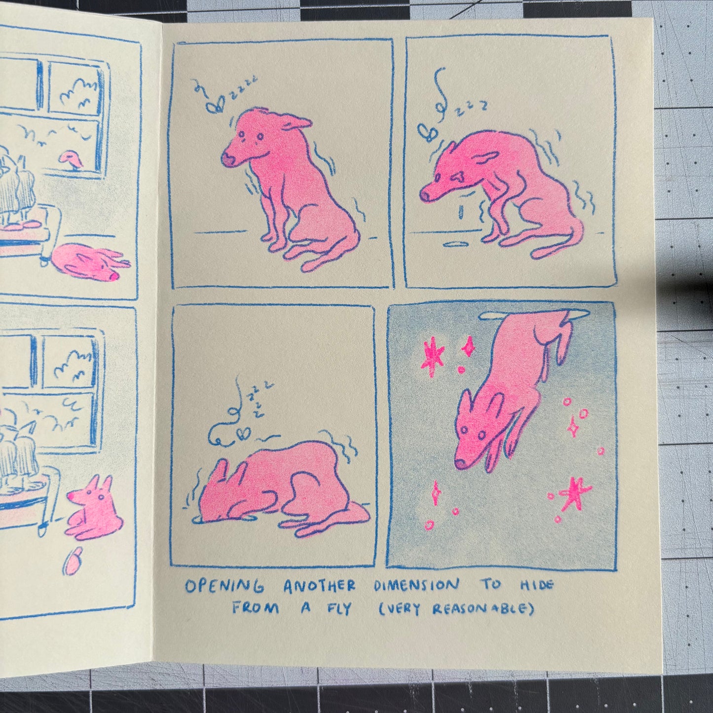Risograph Zine - Dear Dog Vol 2