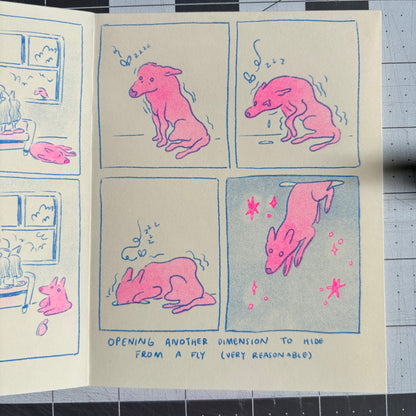 Risograph Zine - Dear Dog Vol 2