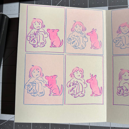 Risograph Zine - Dear Dog Vol 2