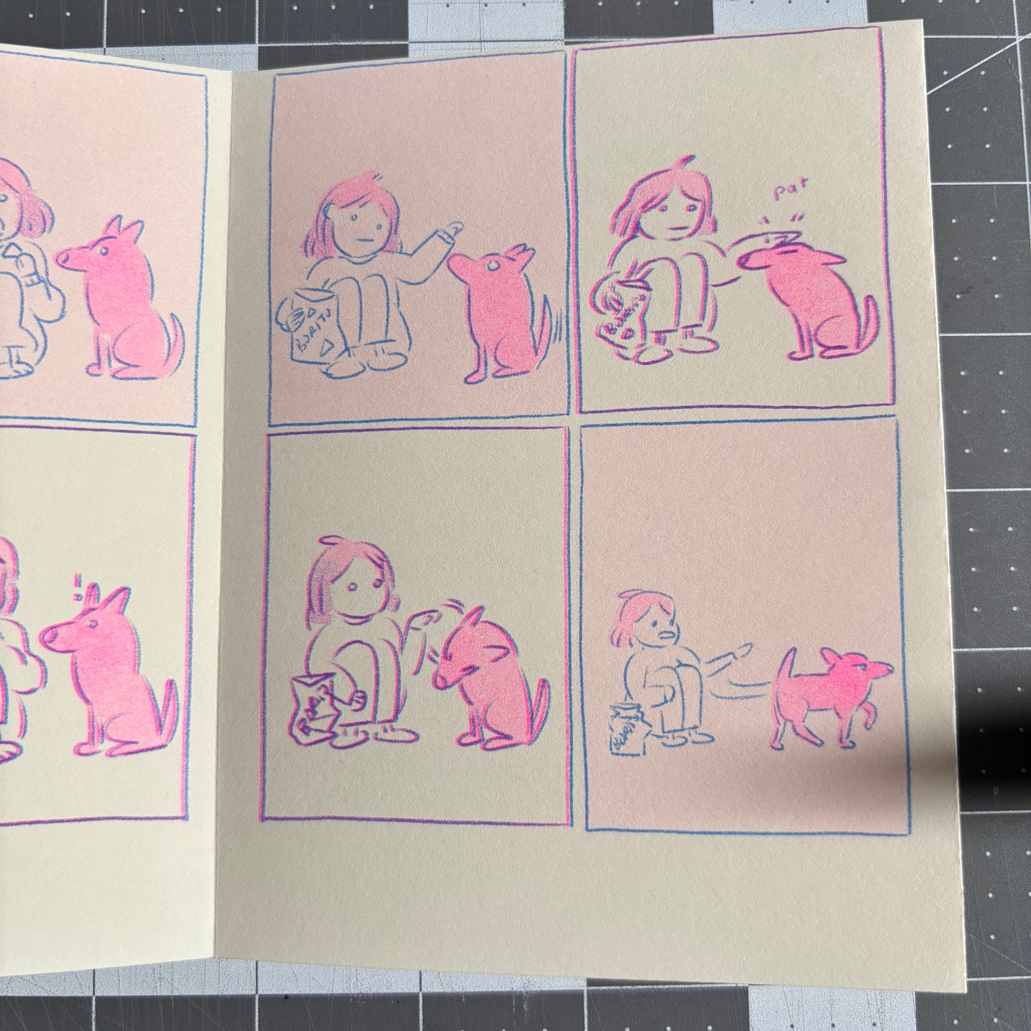 Risograph Zine - Dear Dog Vol 2