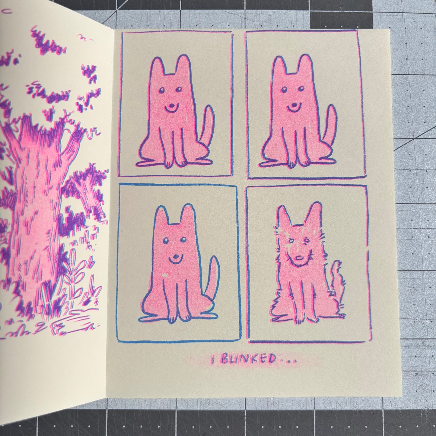 Risograph Zine - Dear Dog Vol 2