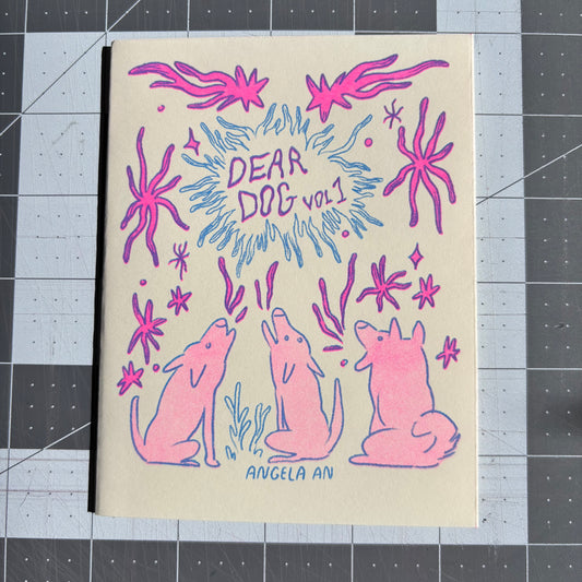 Risograph Zine - Dear Dog Vol 1