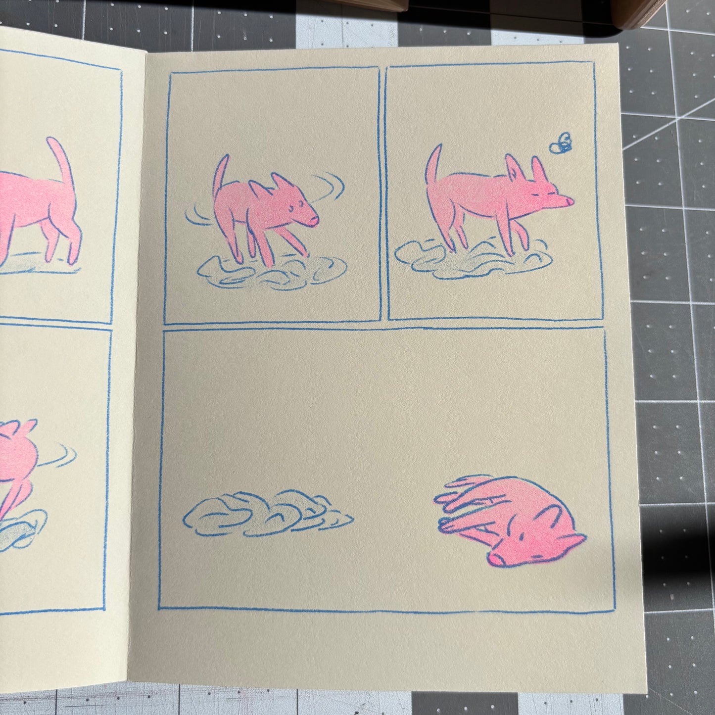 Risograph Zine - Dear Dog Vol 1