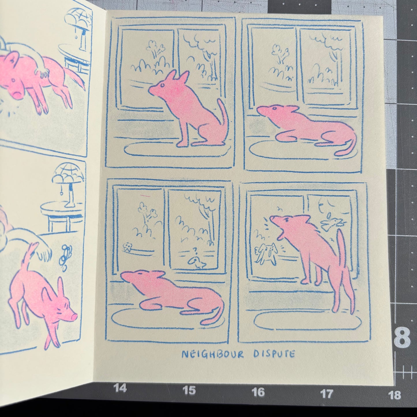 Risograph Zine - Dear Dog Vol 1