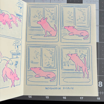 Risograph Zine - Dear Dog Vol 1