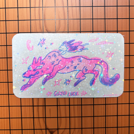 Risograph Good Luck Talisman Bookmark