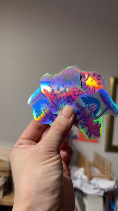 Holo Sticker Set